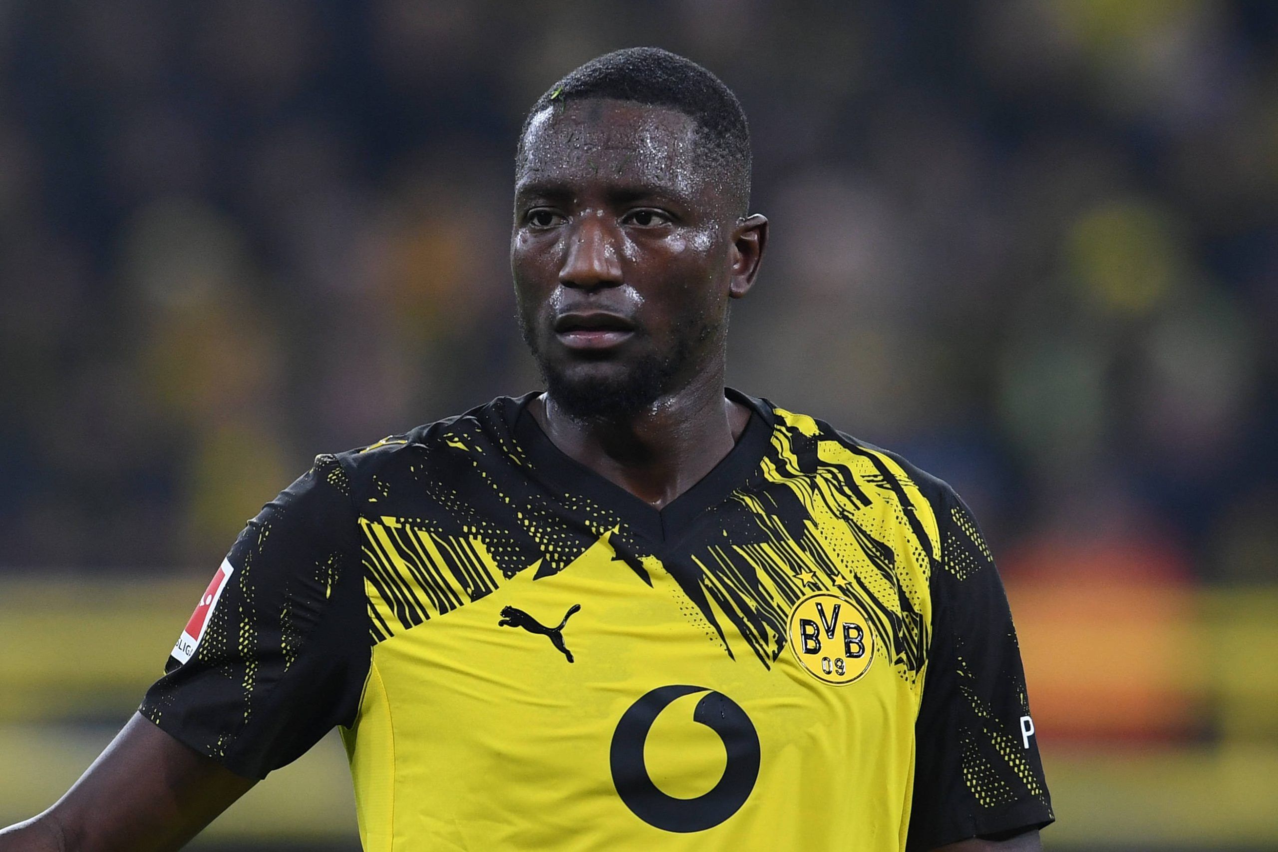 Fußball 1. Bundesliga 8. Spieltag Borussia Dortmund - 1. FC Köln am 25.10.2025 im Signal Iduna Park in Dortmund Serhou Guirassy  Dortmund  DFL regulations prohibit any use of photographs as image sequences and/or quasi-video. *** Soccer 1 Bundesliga 8 Matchday Borussia Dortmund 1 FC Köln on 25 10 2025 at Signal Iduna Park in Dortmund Serhou Guirassy Dortmund DFL regulations prohibit any use of photographs as image sequences and or quasi video xRx