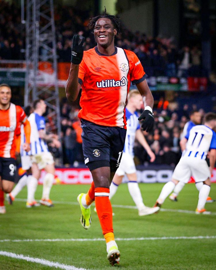Nigeria and Luton Town forward Elijah Adebayo