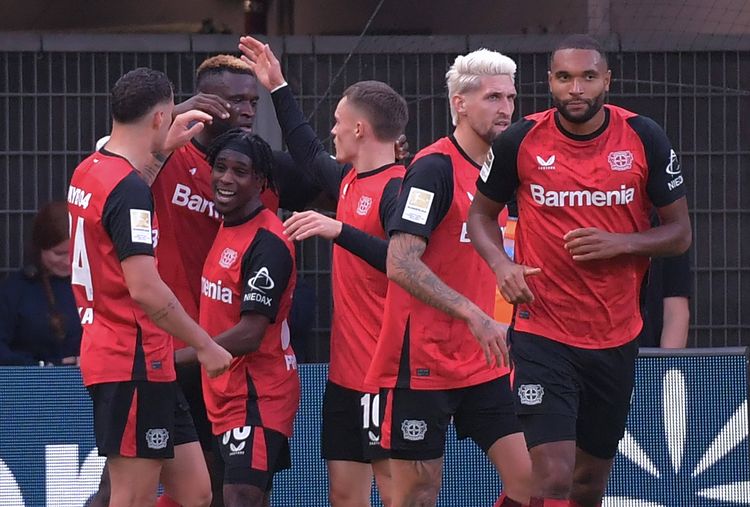 Florian Wirtz, Jeremie Frimpong, Victor Boniface 