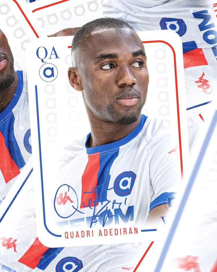 Nigeria and Artis Brno attacker Quadri Adediran