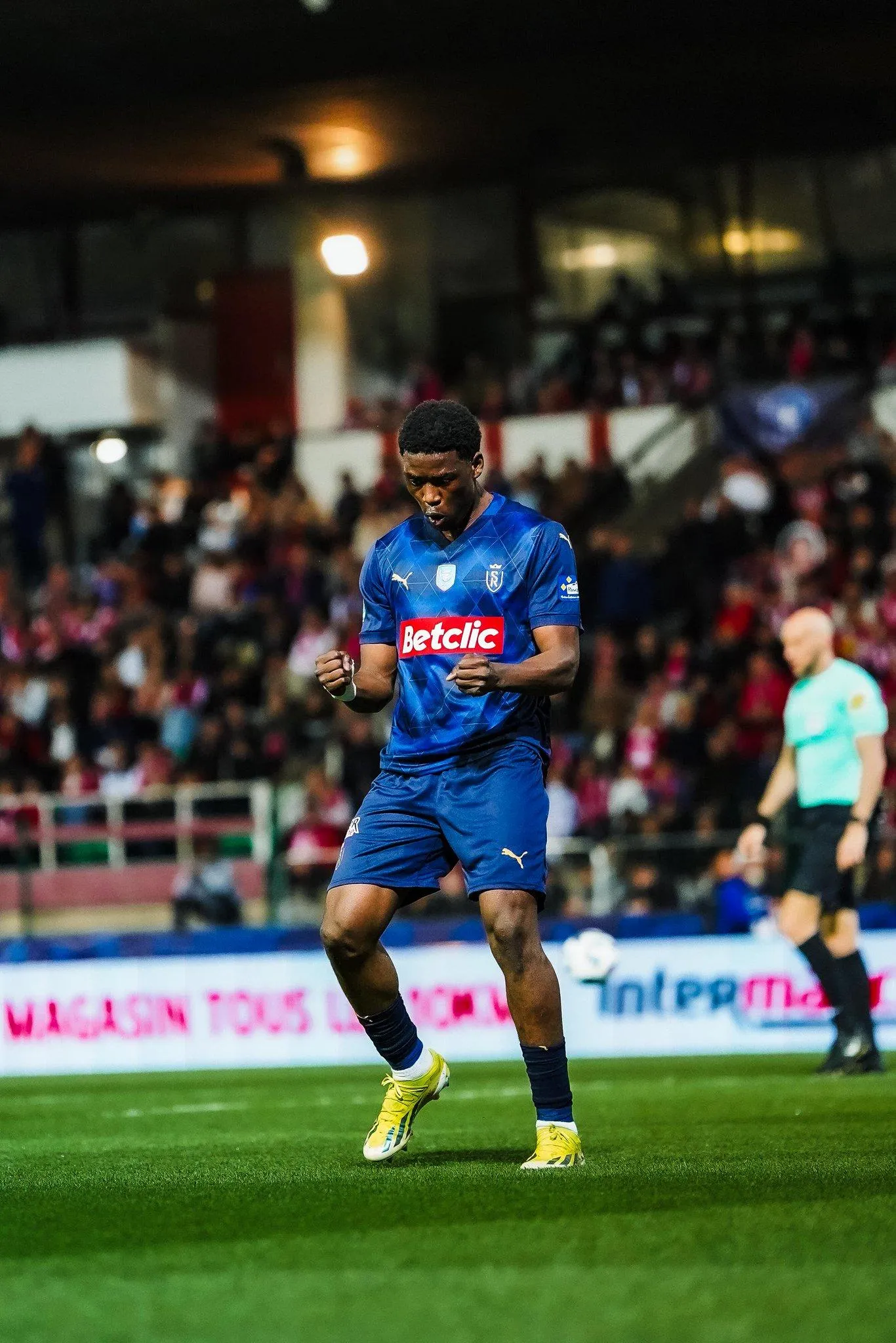 Nigeria and Reims star Hafiz Ibrahim. 
