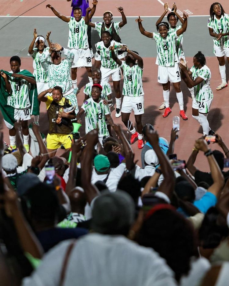 New African champions Super Falcons 