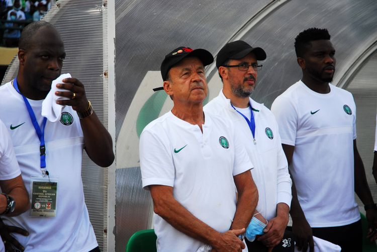 Former Super Eagles coach Gernot Rohr 