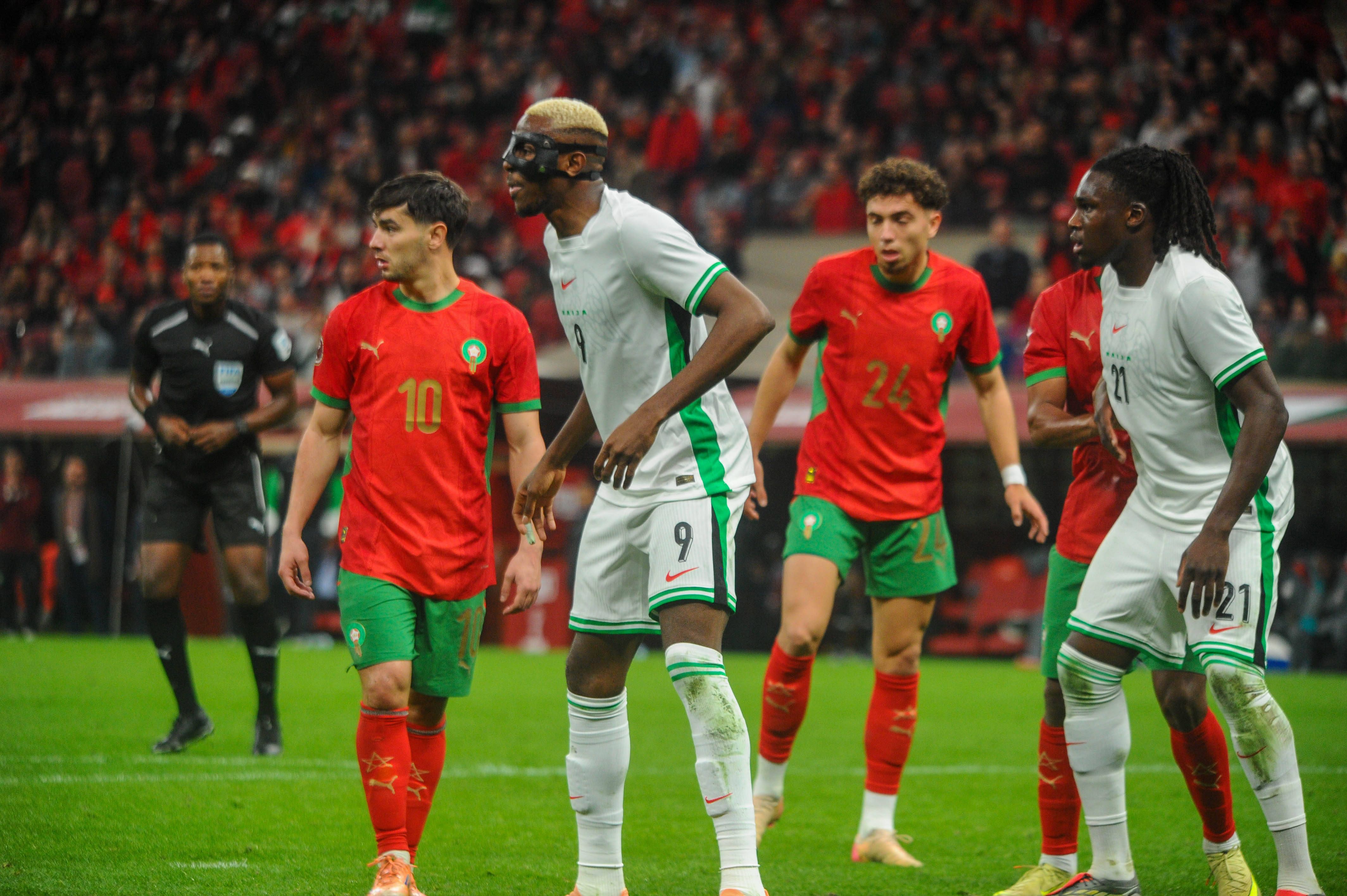 Victor Osimhen, Super Eagles Vs Morocco