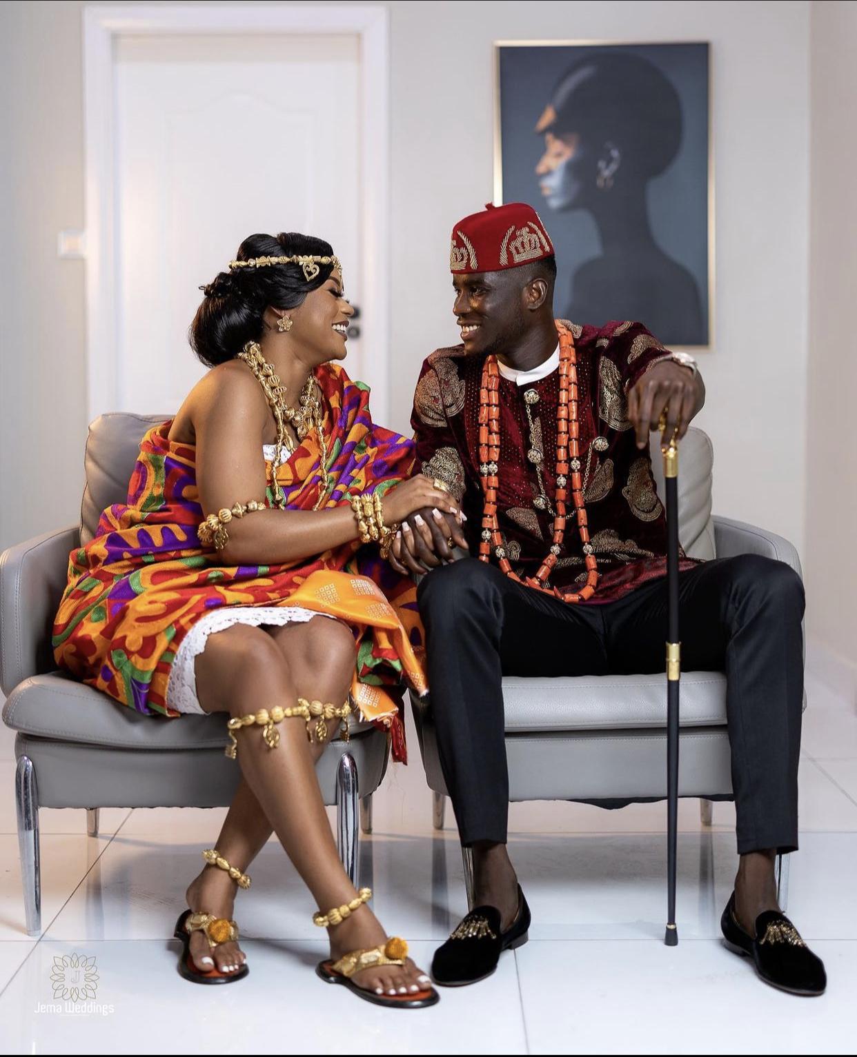 Jollof Marriage: Onuachu weds Ghanaian lover 
