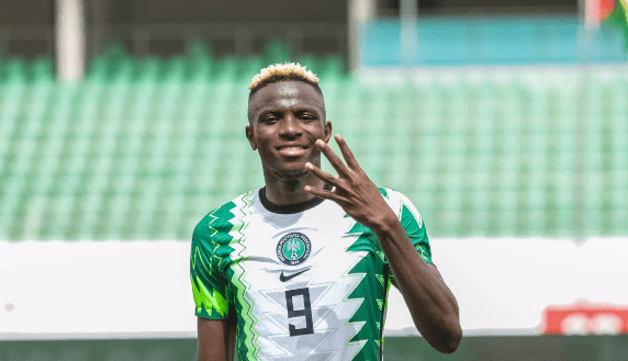 Victor Osimhen’s record-breaking feats highlight Super Eagles’ hammering of Sao Tome & Principe