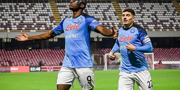 Salernitana 0-2 Napoli: Ruthless Osimhen steers Partenopei to record-breaking win