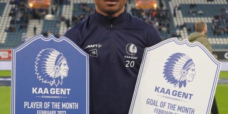 Super Eagles prospect scoops two awards in Belgium
