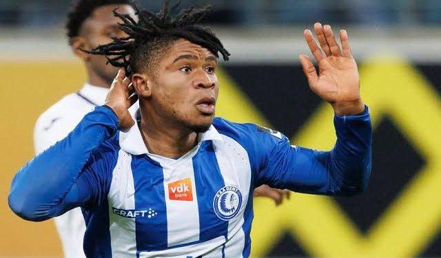 Gent striker Gift Orban may not honour the call-up to Nigeria's Under-23 team because his cl did not get an invitation letter from the NFF early.