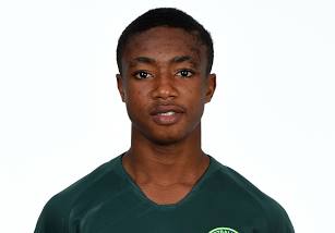 Nwachukwu with the Golden Eaglets