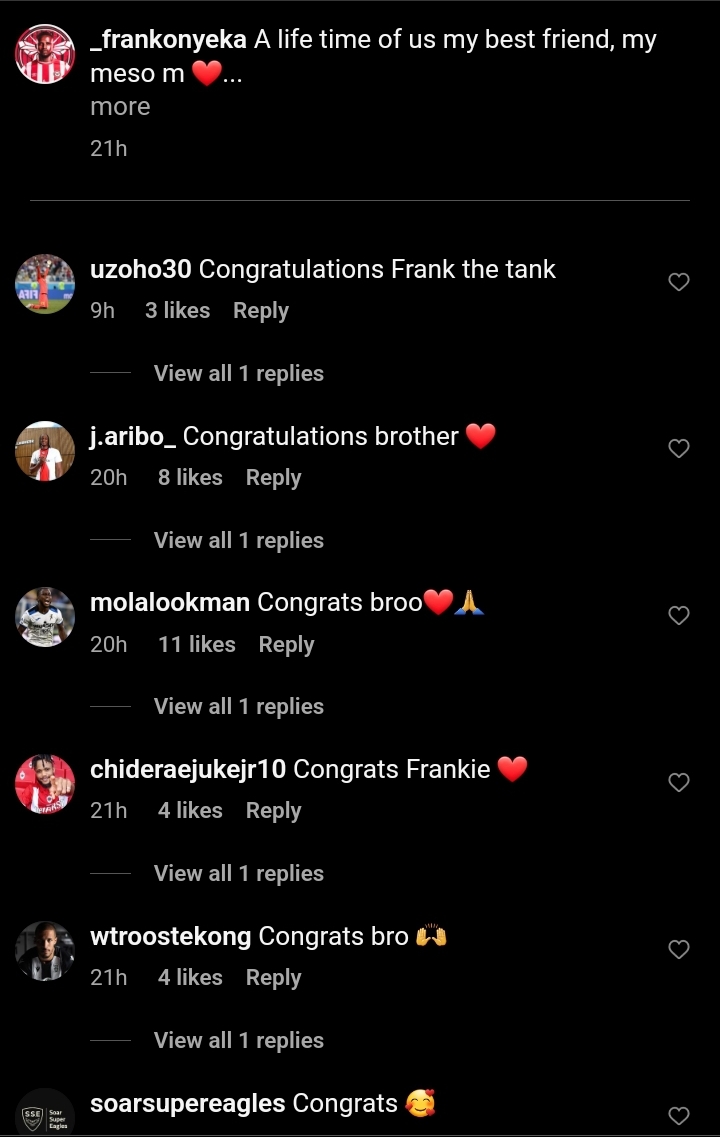 , “Congrats, bro” – Everton’s Iwobi, Forest’s Awoniyi, others react as Super Eagles star announces engagement, NigeriaDNA | Breaking News &amp; Top Headlines