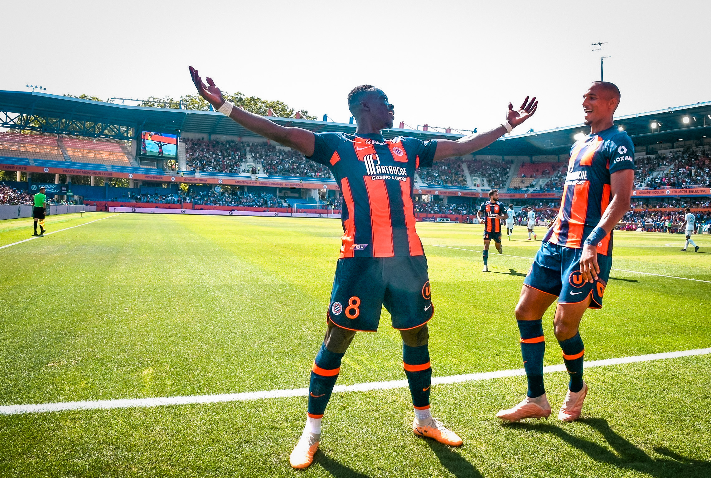 A2Z Football Hub 🟡⚫ on Instagram: We need to start talking about Akor  Jerome Adams 🥵🔥 🖋 The Kogi State born forward joined Ligue 1 club  Montpellier HSC after a successful season