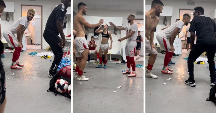 Watch: Fleetwood United football players groove to Kizz Daniel’s hit song