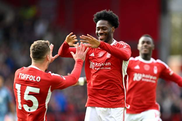 “One to remember” – Super Eagles star Aina reflects on first Nottingham Forest goal in Aston Villa win