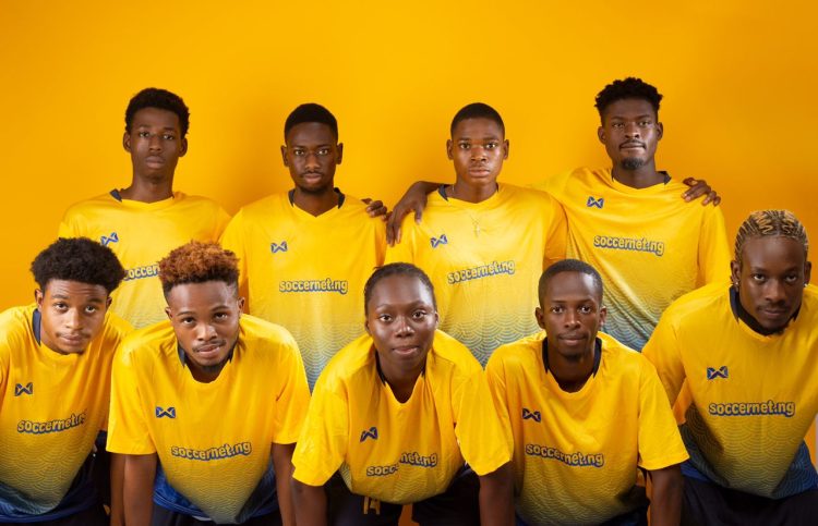 Soccernet sponsors football jerseys for University of Ibadan students