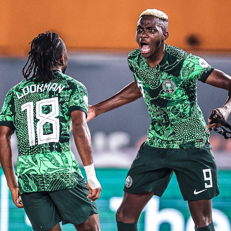 Nigeria 2-0 Cameroon: Lookman excellent, Osimhen shines as Super Eagles set AFCON QF date with Angola