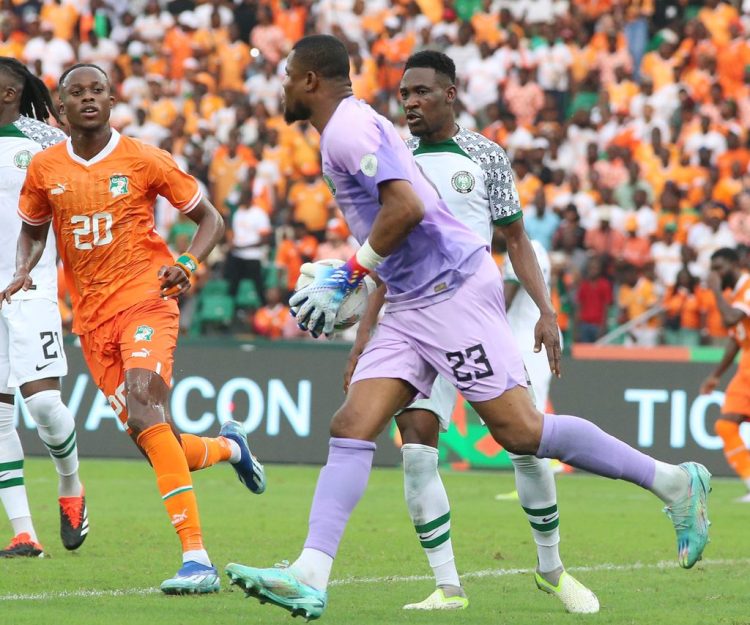 AFCON 2023: Super Eagles’ GK Nwabali beats Ghana’s Ofori, Egypt’s Shenawy to CAF recognition