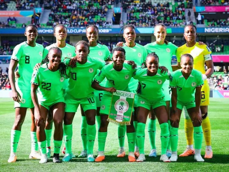 Super Falcons with new jersey