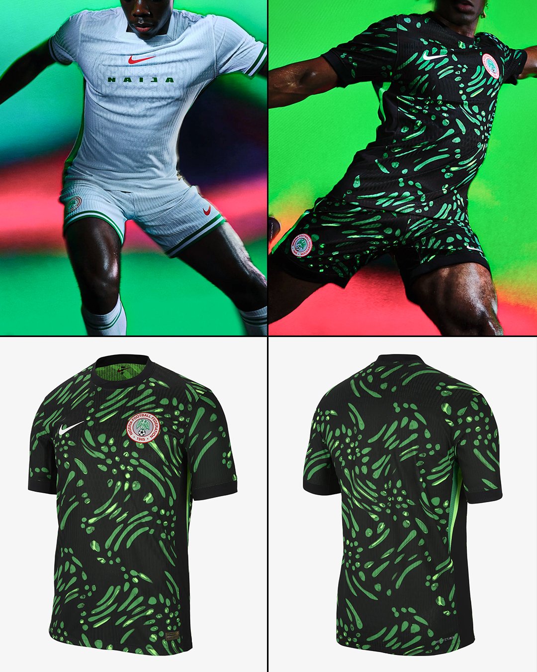 Nike unveils Super Eagles new 2024 Home and Away kits Soccernet NG