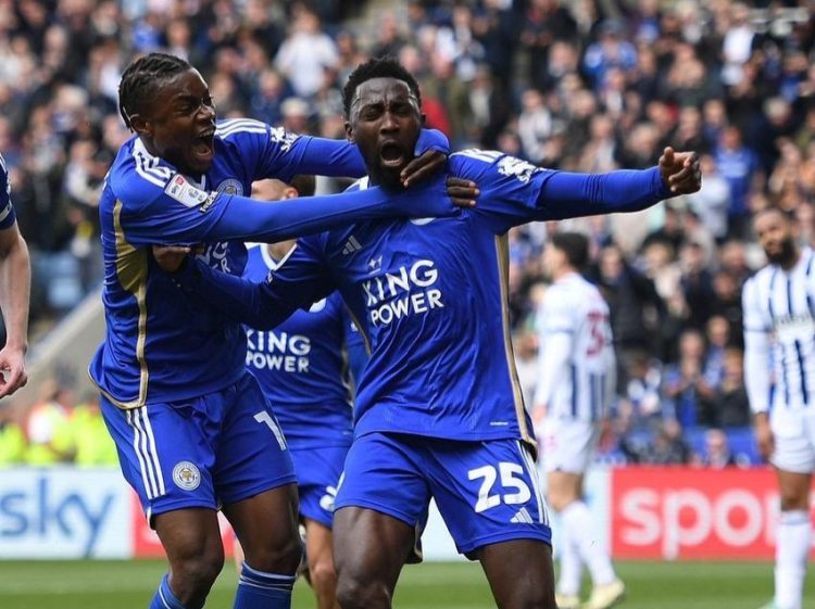 Championship: Ndidi’s goal puts Leicester City a step away from EPL promotion after beating West Brom