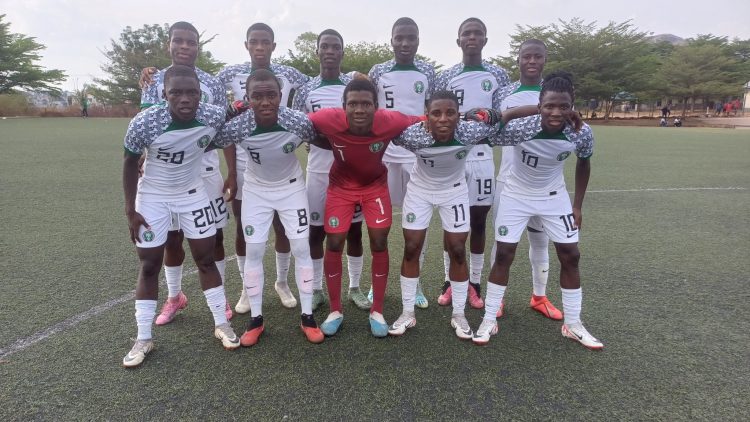Soccer Eight goals in three games: Golden Eaglets record thumping win in Abuja friendly ahead of WAFU B tourney