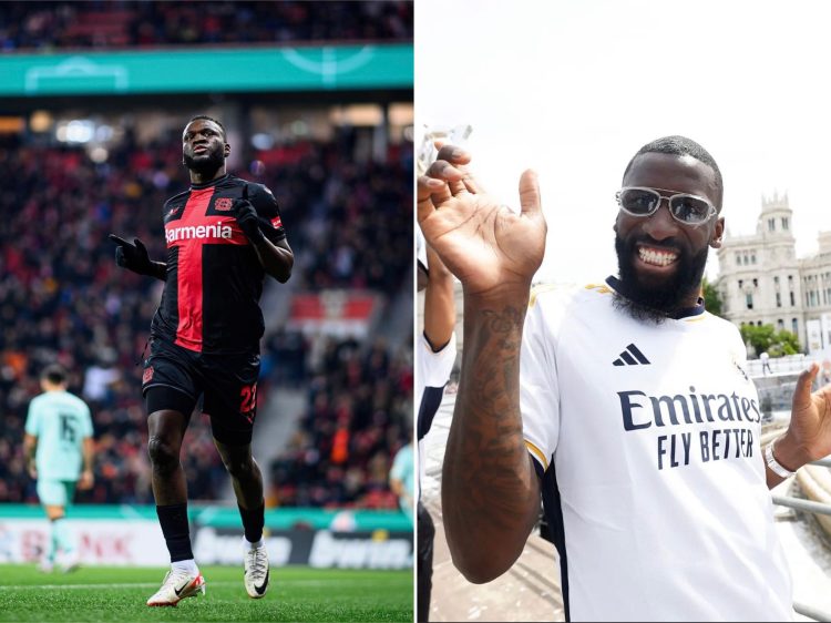 A joke? Victor Boniface to charge Real Madrid’s Rudiger for mirroring goal celebration