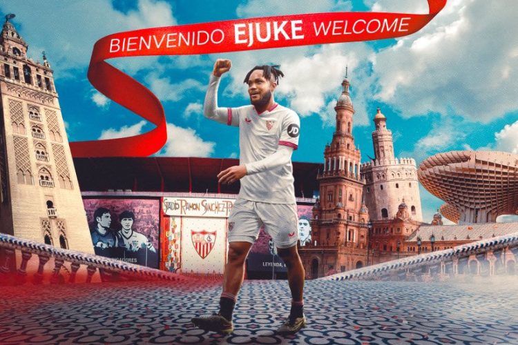 Official: Chidera Ejuke becomes the first Super Eagles player to join Sevilla