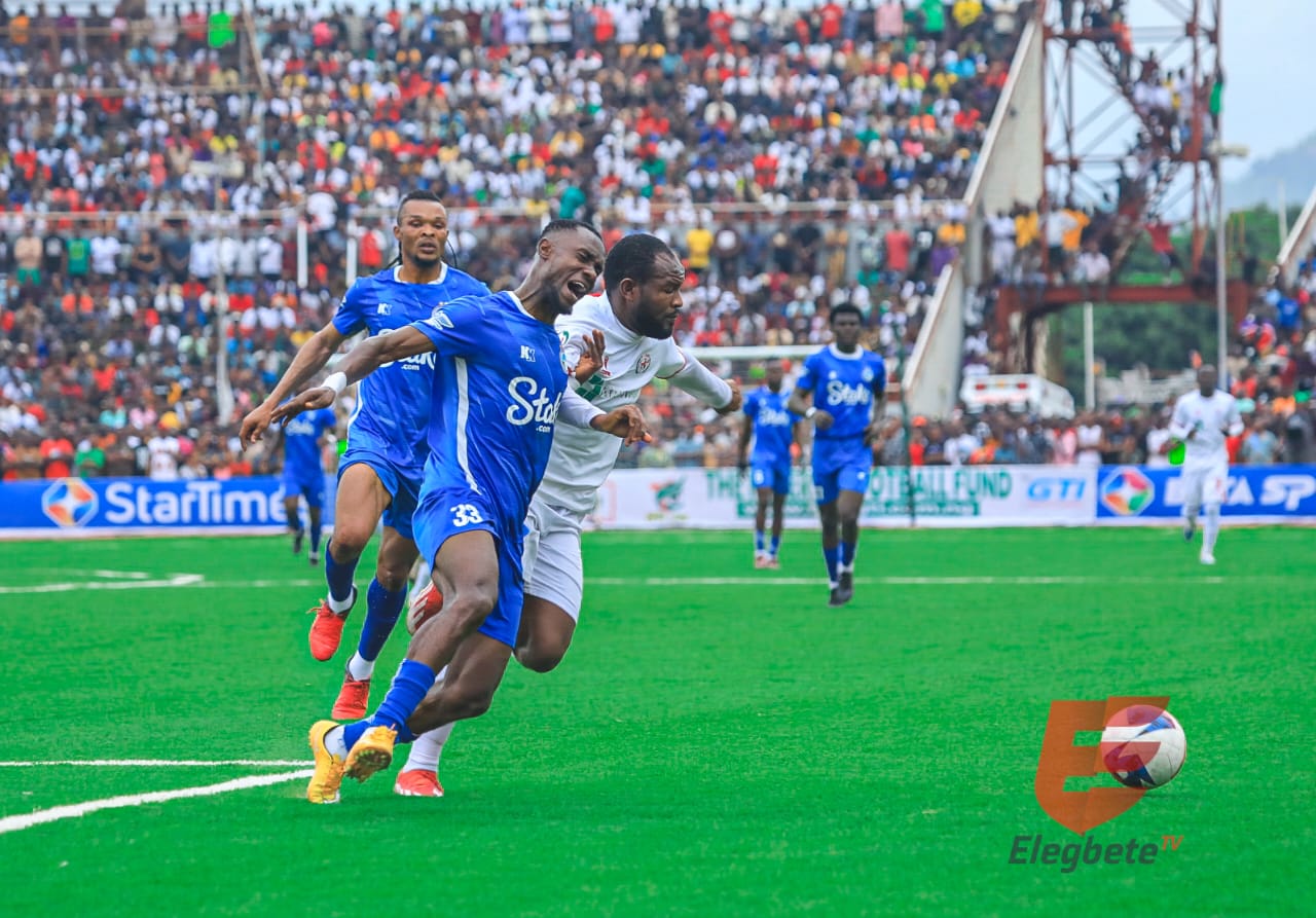 NPFL Roundup: Sporting Lagos bottle two-goal lead, Remo Stars lose ground in title race, Oriental derby abandoned