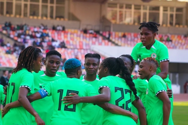 Watch: Nigeria’s Super Falcons complete first training in Spain ahead of Canada friendly pre-Paris Olympics