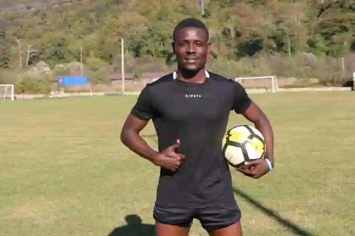 Once stranded in Russia, Nkanga John’s dreams of playing professional football in Europe remains alive