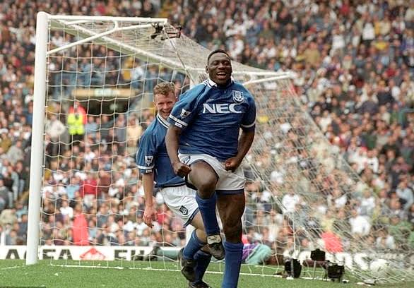 Amokachi at Everton