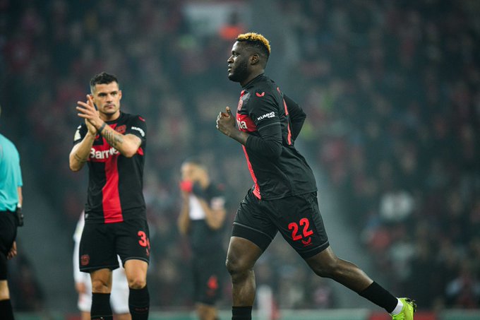 Bundesliga: Boniface proves doubters wrong in big Bayer Leverkusen win against Eintracht Frankfurt