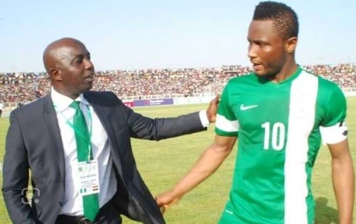 Samson Siasia and John Mikel Obi