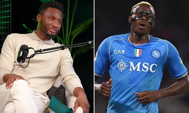 Former Super Eagles Star Mikel Obi Predicts Osimhen's Move to Chelsea