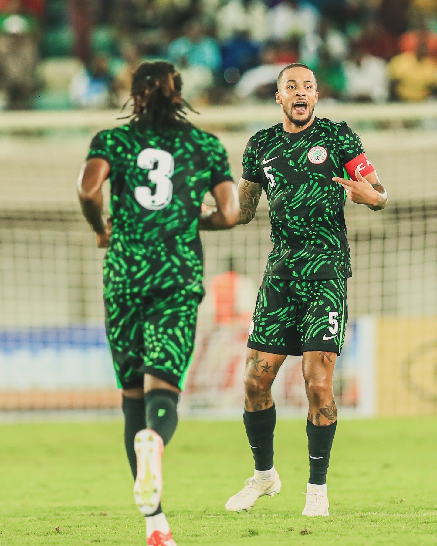 Super Eagles captain William Troost-Ekong