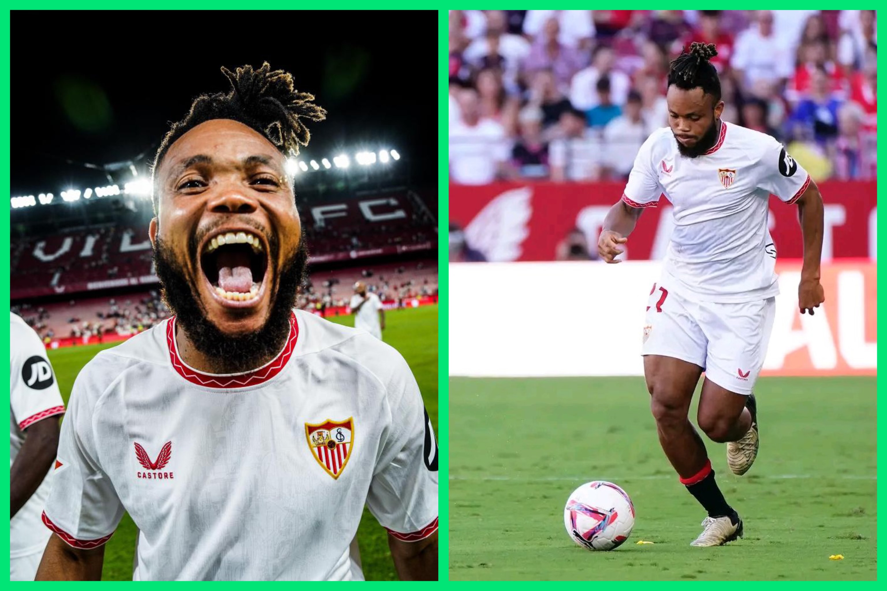 Super Eagles star nets first La Liga goal in Sevilla’s triumph over Valladolid