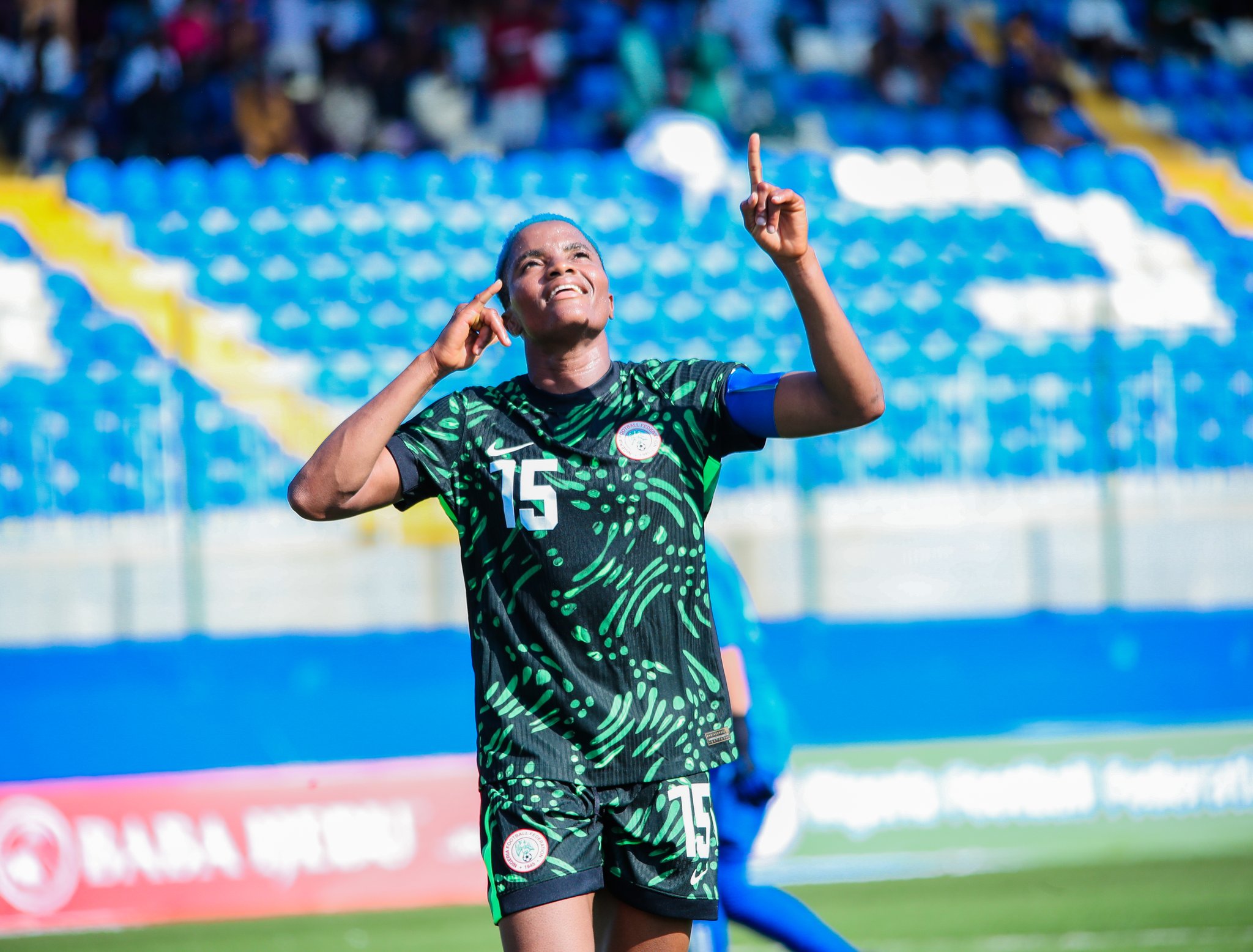 Nigeria 2-0 Algeria: Atletico Madrid star Ajibade’s brace powers Super Falcons to friendly win (WATCH)