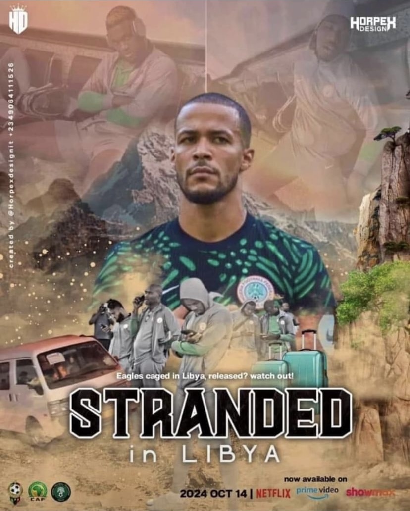 Stranded in Libya poster