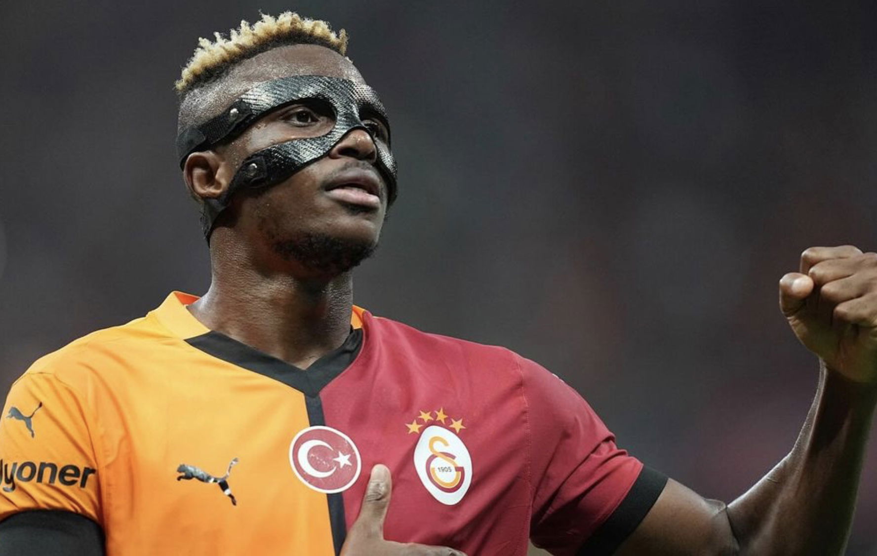 Victor Osimhen’s stunning header against Besiktas shatters Galatasaray record set by ex-Lyon star