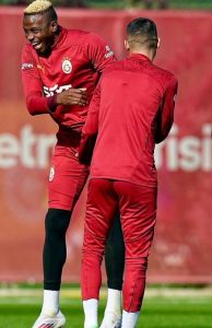 Victor Osimhen and Hakim Ziyech