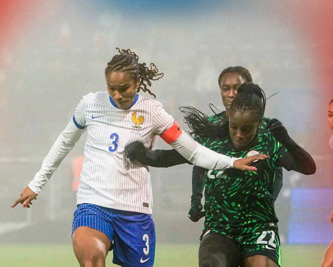 France 2-1 Nigeria: Montpellier’s Onumonu enters the record books as unlucky Super Falcons stumble in Angers